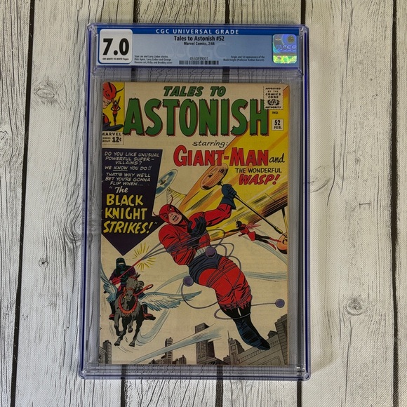 TALES TO ASTONISH #52 2/64 Marvel Comic Book CGC Universal Grade 7.0 New.
